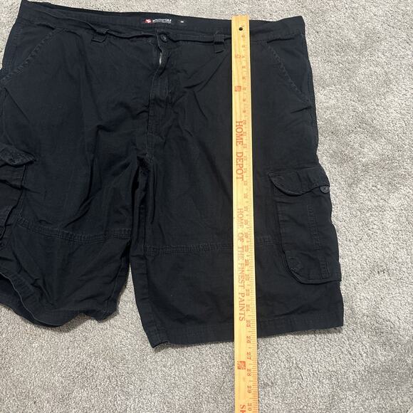 Southpole Cargo Shorts Men's Size 48 Black Baggy Ripstop Utility Casual Y2K - Picture 5 of 5